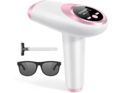 Depilación láser para mujeres y hombres. Depilación IPL. 999.999 flashes. Dispositivo de depilación permanente para rostro y piernas. Yizhood.