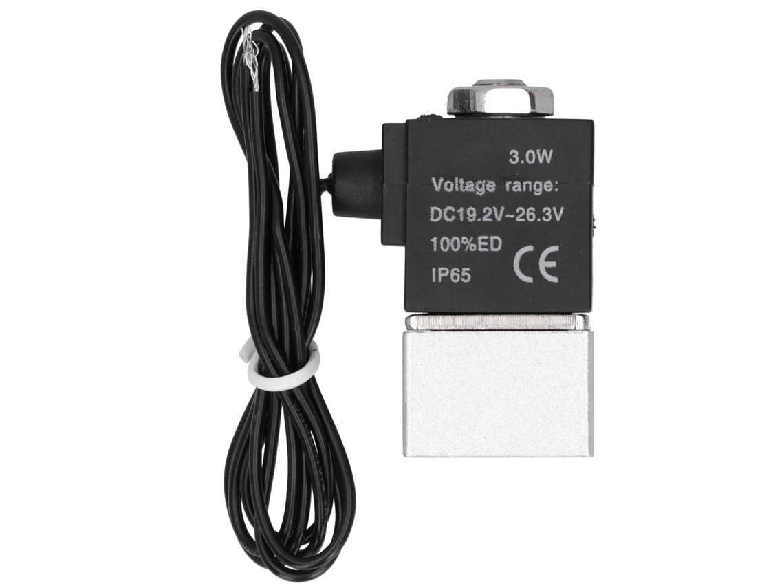 Válvula Solenoide Neumática De 2 Posiciones Y 2 Vías, G1/8 Pulg., Aleación De Aluminio, Ac110v