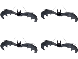 4 murciélagos de Halloween para colgar SFUSHOS