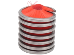 Bj-Rope Cleaner Brush Ao Ar Livre Camnal Para Escalada Cordão De Nylon Ferramenta De Limpeza Vermelha