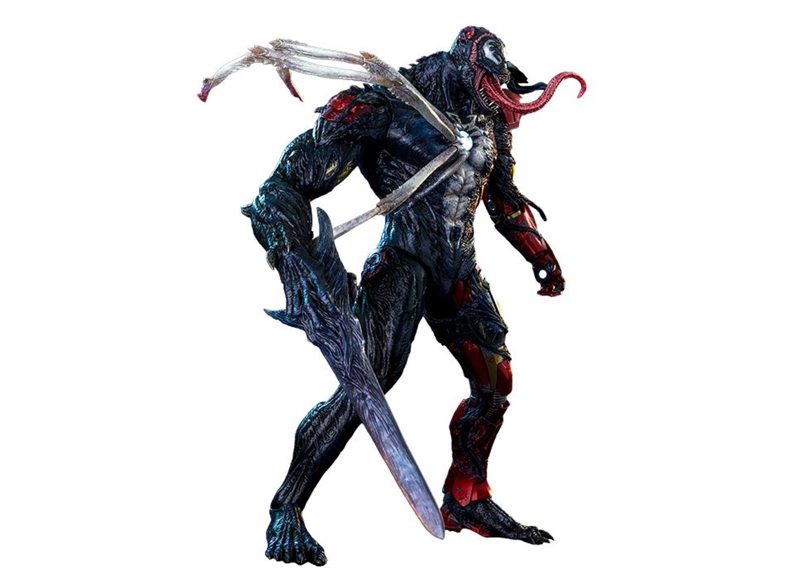 Figura Hot Toys AC04 - Marvel Comics - Marvels Spider-Man Maximum Venom -Venomized Iron Man Deluxe Version