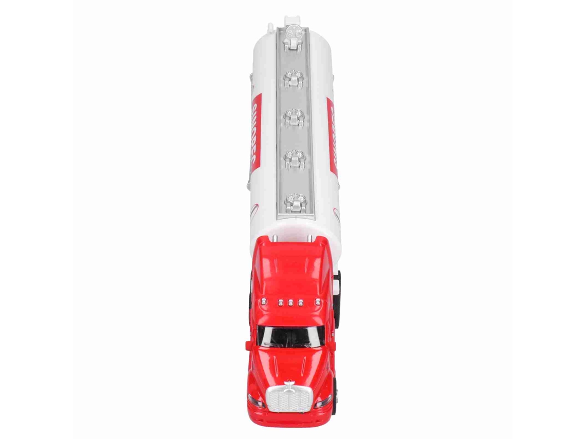 Dan26-juguete De Coche De Tracción Hacia Atrás Con Batería Modelo De Vehículo Simulado De Aleación Para Niños Color Rojo