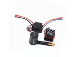 Ymsl Motor Brushless 3650 3600kv Con Esc 60a Y Heat Sink Para Coches Y Barcos Rc Hsp Hpi Wltoys 1:8/1:10 Hxl