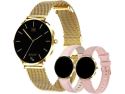 Chronus Smartwatch T8 Ultra con pantalla AMOLED ultrafina de 1,19" (3 correas)