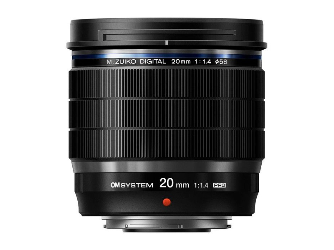Objetivo Híbrido Om System M.zuiko Digital Ed 20mm F/1.4 Pro Focal Fija Negro Gran Angular