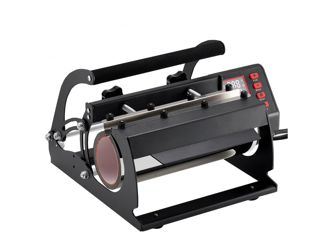 Prensa térmica digital Tekmaquinas para tazas y frascos con apagado automático