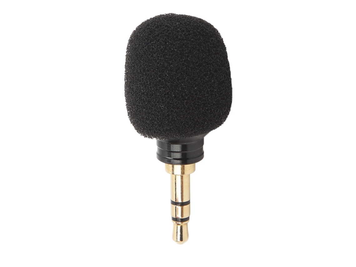 Micrófono de condensador mini para cámara: micrófono pequeño y compacto para cámara.