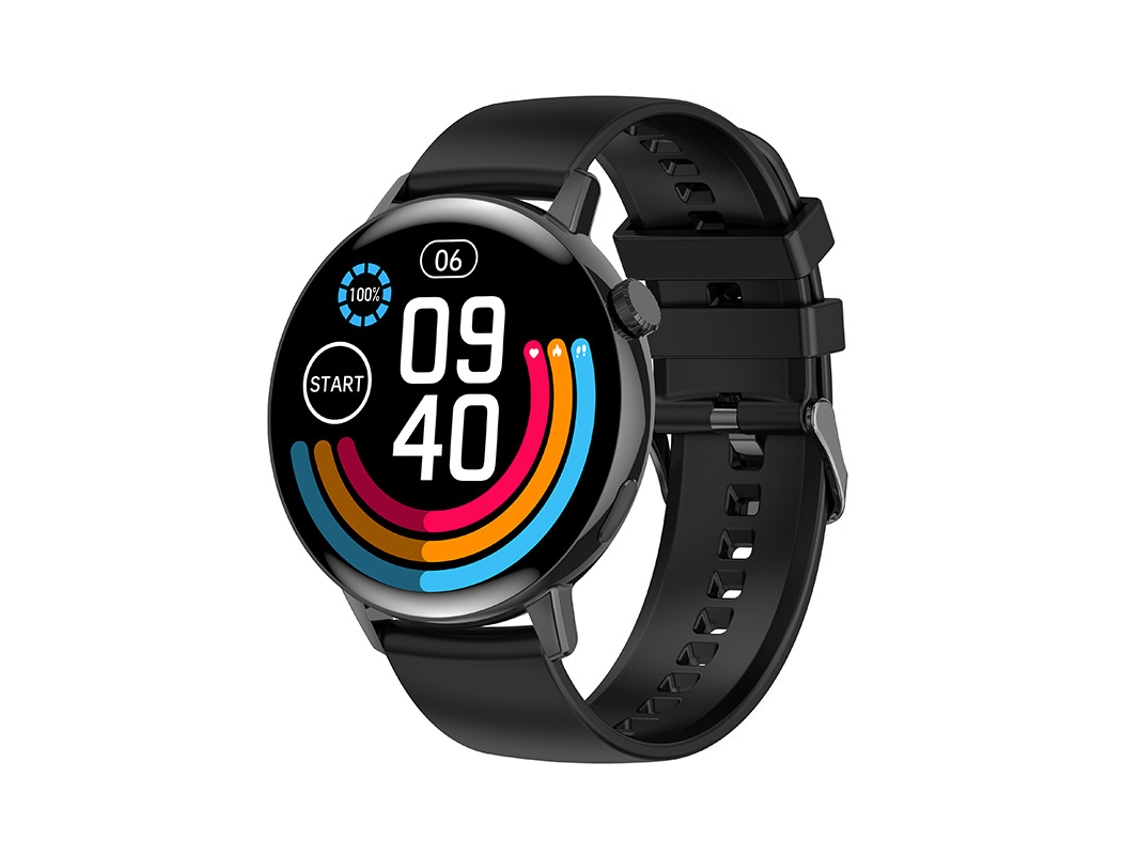 Smartwatch Yizhood I39h 1.32 Inch Llamada Bluetooth Ip67 Impermeable (android Y Ios - Negro)
