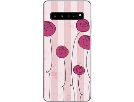 Carcasa Samsung Galaxy S10 5G TUMUNDOSMARTPHONE Flores Vintage Multicolor