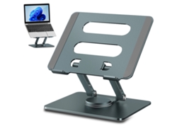 Soporte para portátil con base giratoria de 360° para MacBook Air Pro y portátiles Dell Xps de 10 a 17 pulgadas Siurn