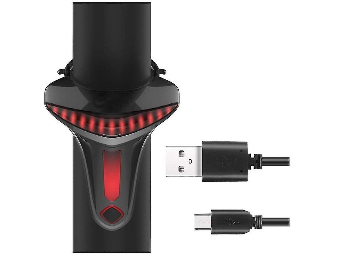 Luz trasera de bicicleta YIZHOOD DES1103 (negra)