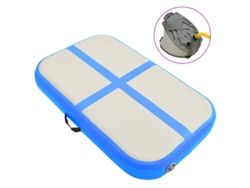 Esterilla de gimnasia VIDAXL Azul PVC ( 60x100x10 cm )