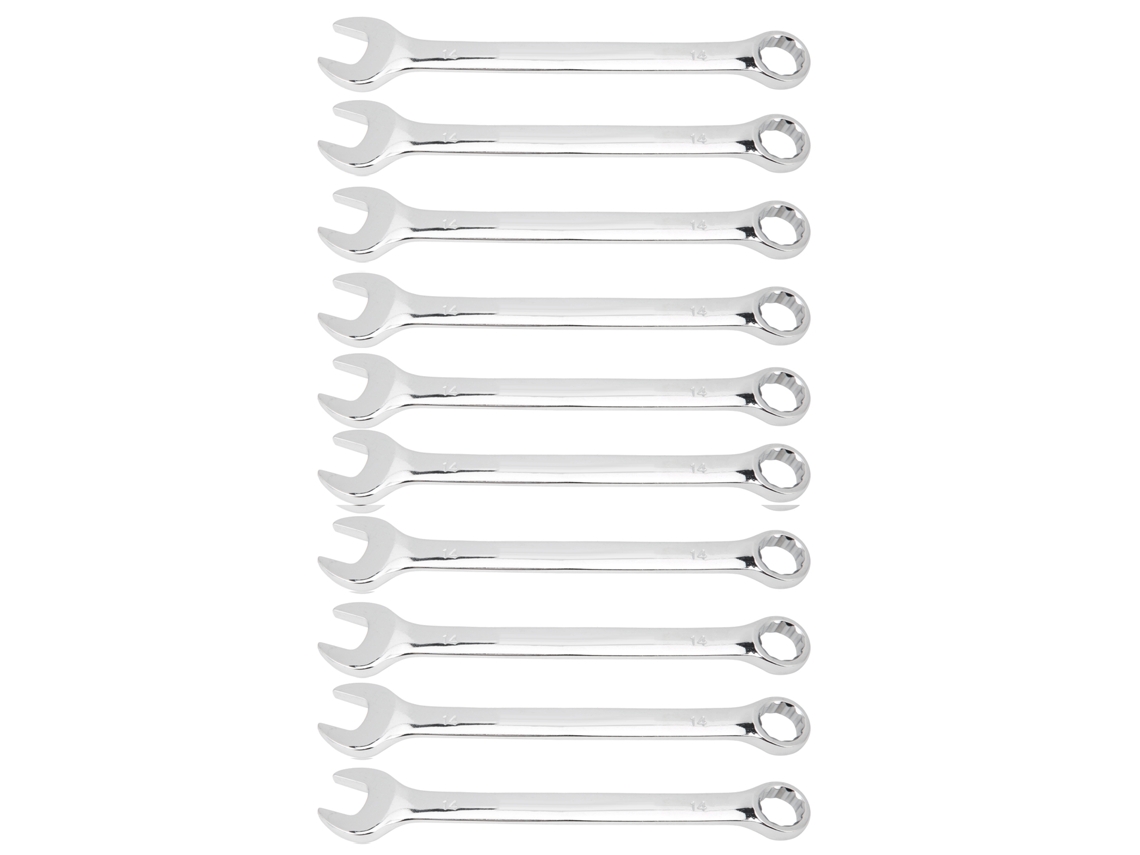 10 Llaves De Anillo Giratorias De Doble Extremo Con Desplazamiento, De Acero Cromo-vanadio De 0,6 Pulgadas. Herramienta De Reparación.
