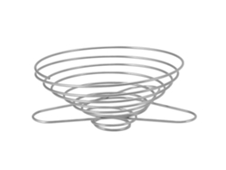 Portafiltros plegable de acero inoxidable para camping (130 x 120 x 80 mm)