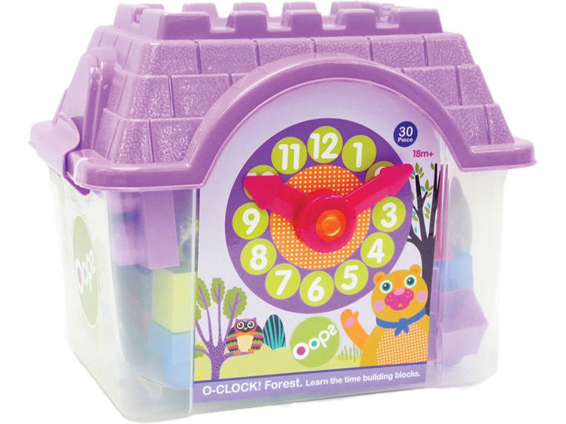 Blocs de Construcción OOPS Oops Casita Bloques R 30 pcs (Edad Mínima:  1 Mes - 30 Piezas)