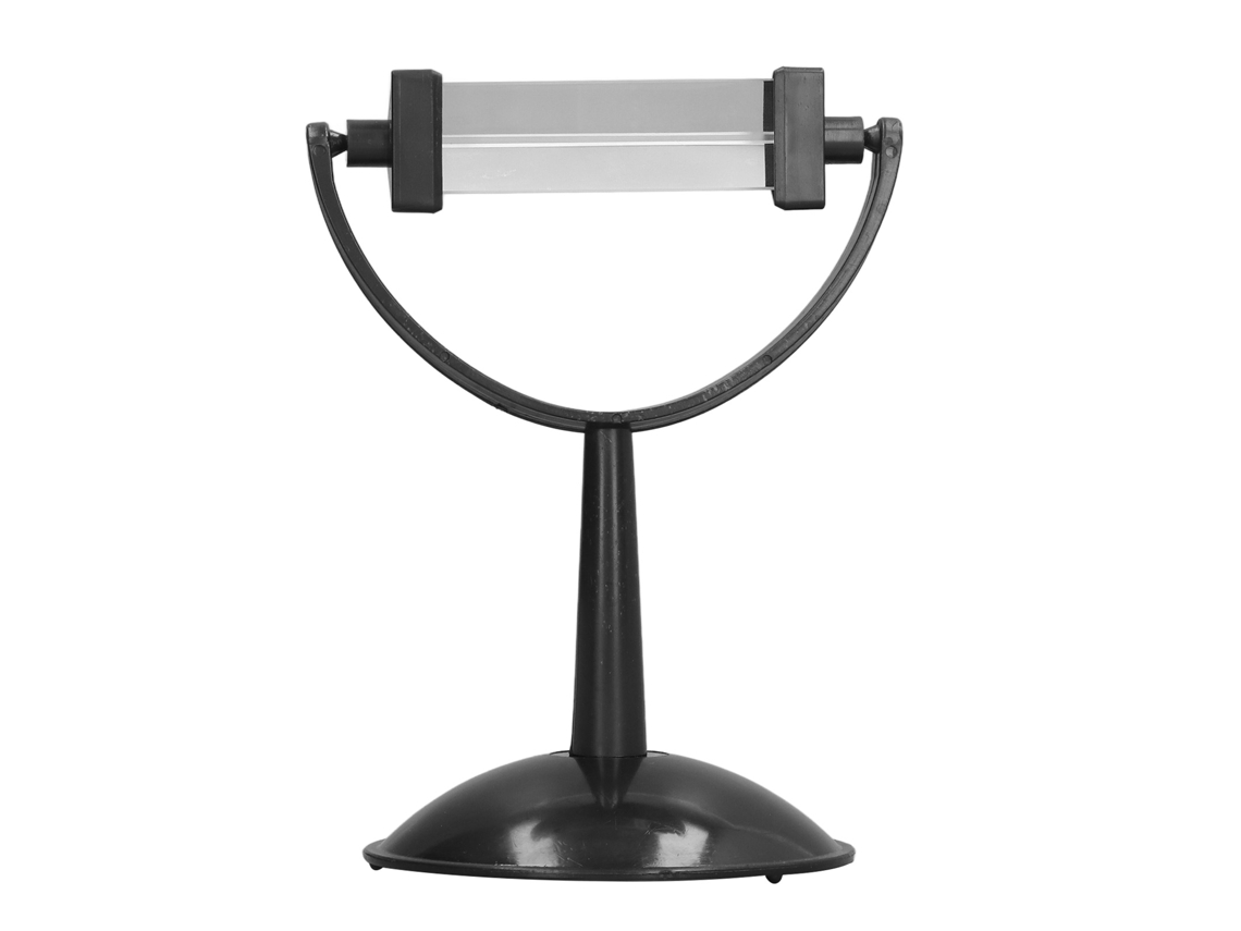 Prisma Triangular De Vidrio Óptico Con Soporte De Rotación De 360 Grados - Herramienta Didáctica De Física - Espectro De Luz