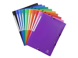 Carpeta de Esquina EXACOMPTA Din A4 Pp Azul Claro