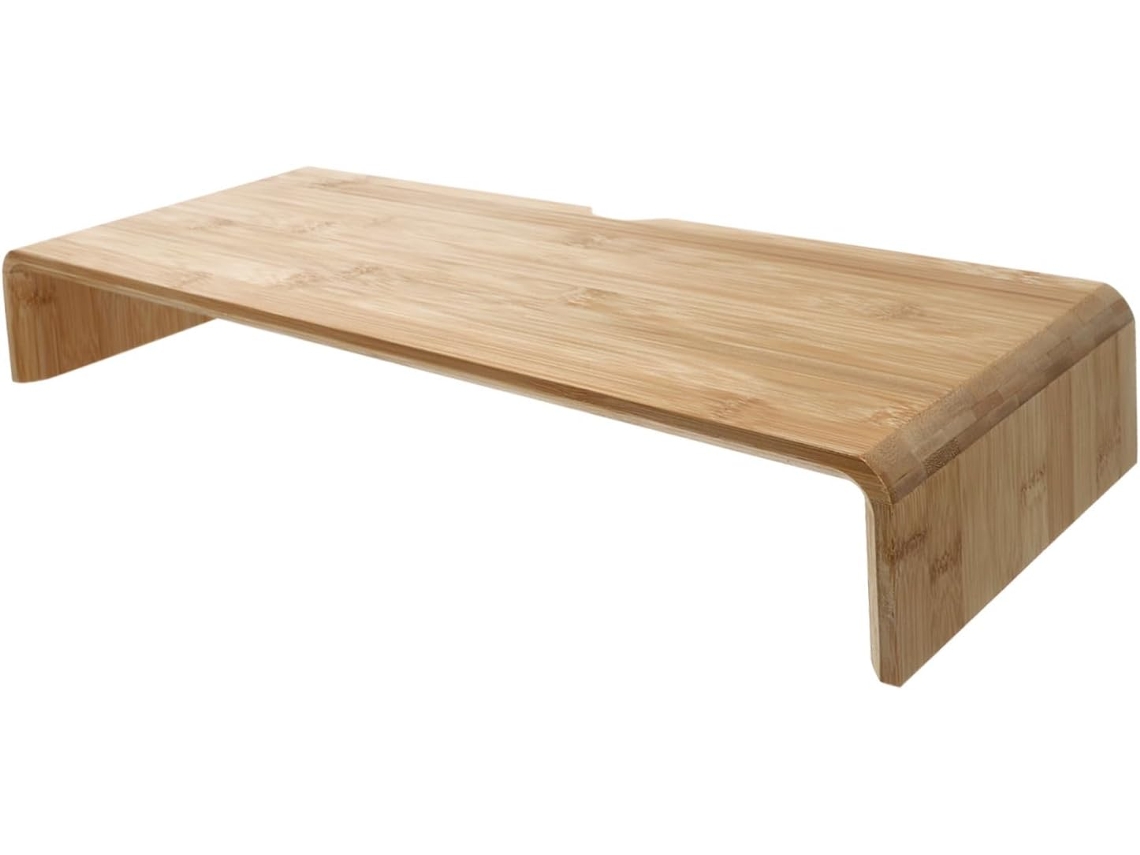 Soporte De Plástico Práctico Para Monitor Y Escritorio Para Un Almacenamiento Sencillo Que Ahorra Espacio, Para El Hogar.