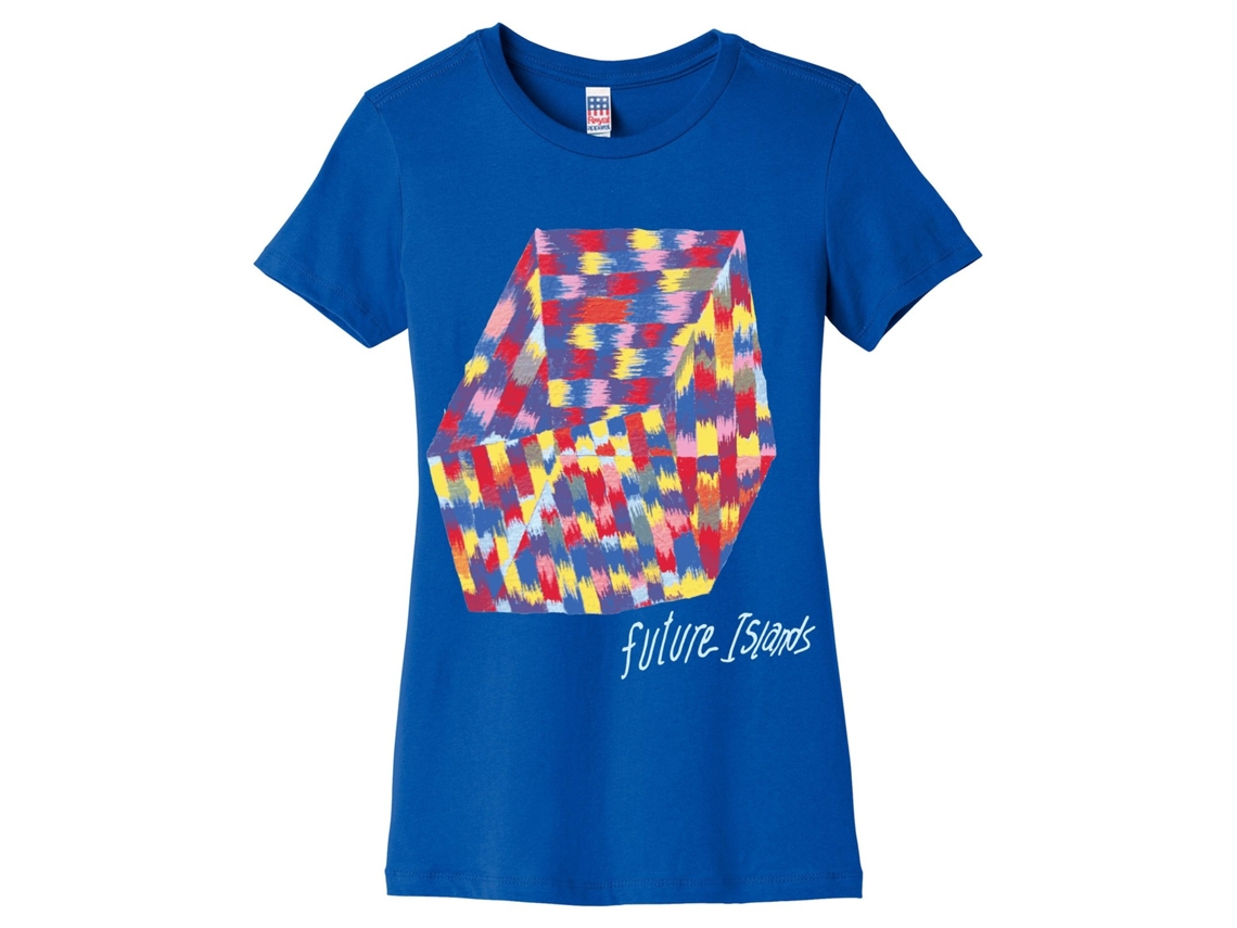 Future Islands Royal Blue Rice Cube T-shirt Rockinstone Unisex Adults Best Sellers Size:s