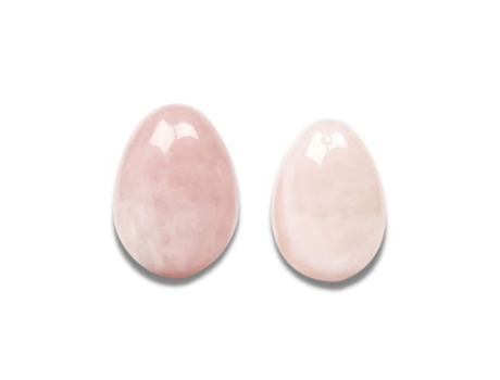 Huevo Yoni En Cuarzo Rosa TIENDA KARMA YOGA