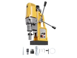 Taladro magnético TEKMAQUINAS de 1400 W con un par motor de 13000 N y capacidad de perforación de hasta 50 mm.