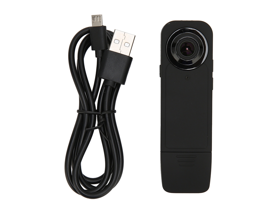 Grabadora De Vídeo Portátil Hd 1080p, Cámara De Acción Ligera Y Ergonómica Con Protección Contra Apagado.
