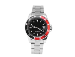 Reloj Automático De Lujo Clásico Para Hombre De Acero Inoxidable Con Brazalete De Acero.