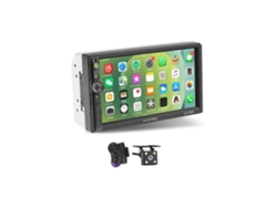 Autorradio Doble Din, Audio Para Coche De 7 Pulgadas, Audio Con Pantalla Táctil Con Cámara De Marcha Atrás, Carplay