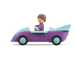 Coche de juguete Jim Jumpy de Toddy con figura articulada y motor de volante. Toddys