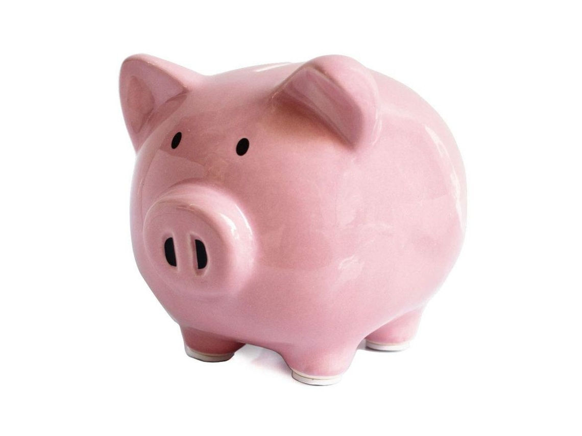 2026-banco De Monedas De Cerámica Rosa Para Niños Niñas Adultos, Regalo Para Guardar Dinero