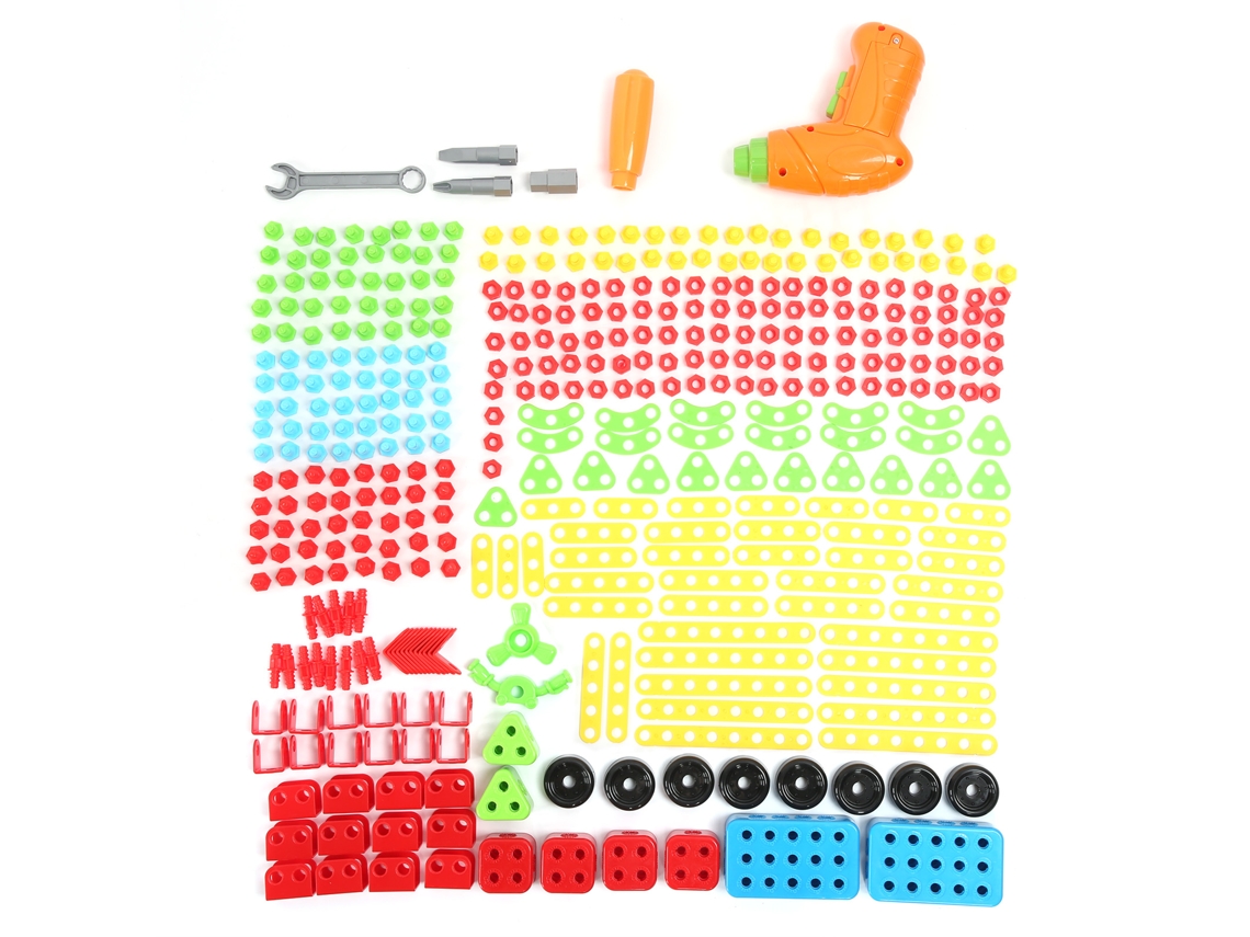 2026-kit De Juguete De Tornillos Y Tuercas Con Taladro Eléctrico Para Niños, Juego De Construcción Y Aprendizaje