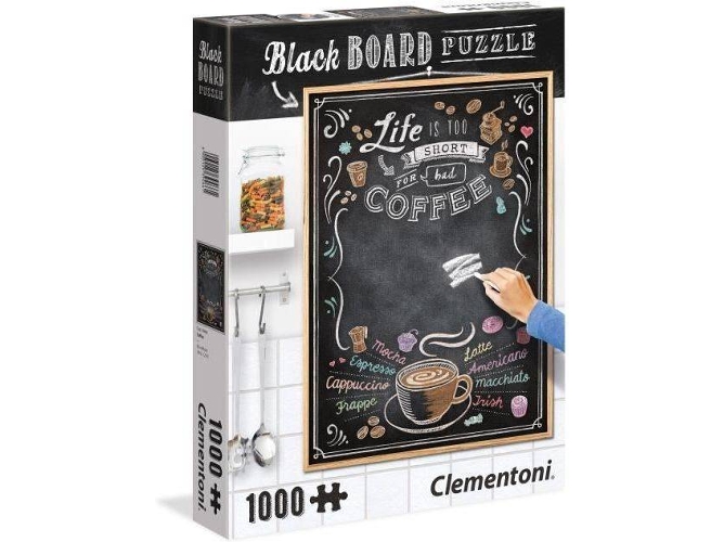 Puzzle CLEMENTONI Café (1000 Piezas)