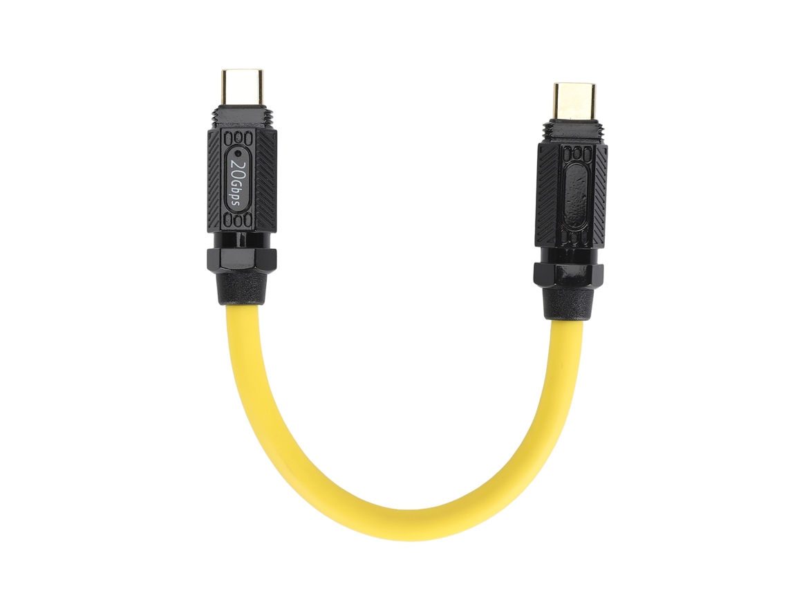 Cable De Extensión Usb Tipo C Pd3.1, Carga Rápida De 140 W, 20 Gbps, 8k 60 Hz, 0,2 M