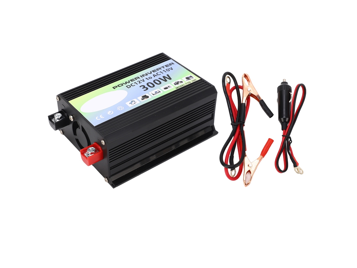 Inversor de Energia 300w 12v para 110v com USB | S/MARCA