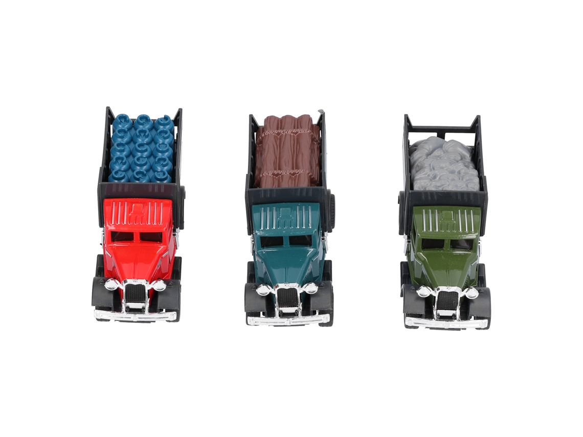 Juego De 3 Coches/camiones De Juguete Con Luces Y Sonidos Para Niños - Regalo De Cumpleaños