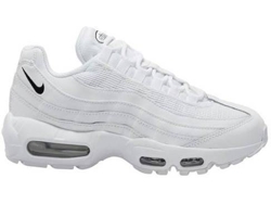 Tenis NIKE W Air Max 95 Tejido, Cuero natural Mujer (40 - Blanco)