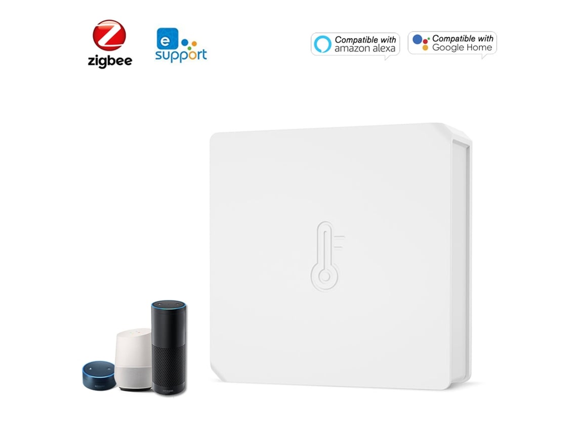 2026-sensor De Temperatura Y Humedad Sonoff Zigbee Snzb-02 Con Notificación De Batería Baja Y Control Remoto A Través De Ewelink App