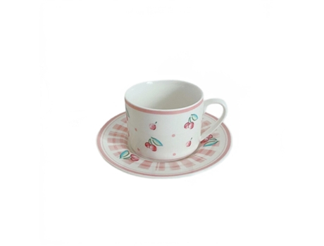 Taza XGF Taza creativa taza de té de taza de té Set Placa práctica Placa de postre Placa de cerámica Leche Té Taza de bebida Gadgets de cocina | TE...