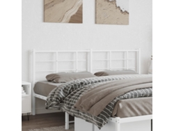 Cabecero De Metal Blanco 180 Cm