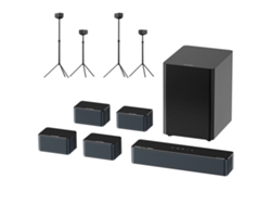 Barra de sonido Ultimea Poseidon D80 Boom 7.1 Dolby Atmos 500 W de potencia 2 pares Steady 300 Compatible con control por aplicación Ecualizador de 10 bandas Bluetooth 5.3