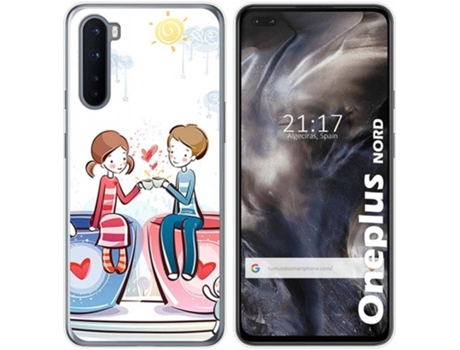 Carcasa OnePlus Nord TUMUNDOSMARTPHONE Café Multicolor