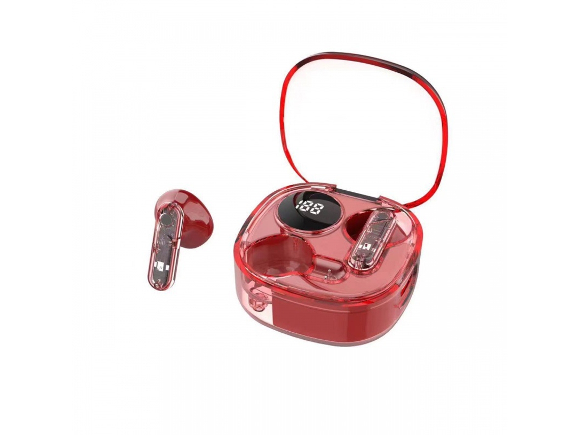 Confortable de Usar: Auricular Bluetooth Confortable de Usar Rojo GODTVAGT