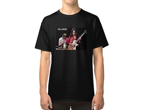 Camiseta ROCKINSTONE Paul Kossoff Live In Concert Poster Algodón para Hombre (S)
