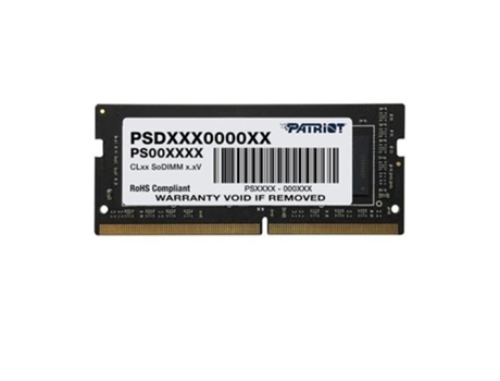 Memoria RAM DDR4 PATRIOT MEMORY (1 x 4 GB - 2666 MHz)