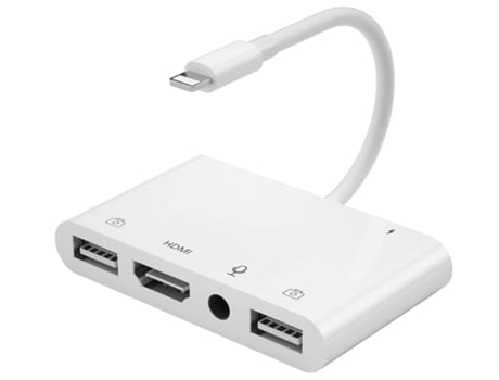 Adaptador de iluminación para HDMI HDMI1212-Y18 Blanco
