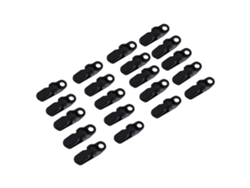 20 Clips De Camping Para Toldos De Tiendas De Campaña Con Pinzas De Cocodrilo, Plástico Resistente, Para Exteriores.