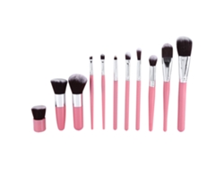 Kit De Pinceles De Maquillaje Básico (aplicación De Polvo Y Base)
