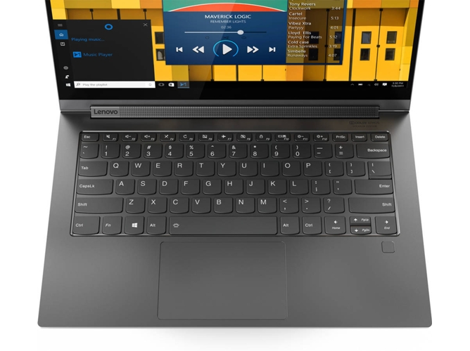 Portátil Convertible 2 en 1 LENOVO Yoga C940-14IIL (14'' - Intel Core i7-1065G7 - RAM: 16 GB - 512 GB SSD - Intel Iris Plus Graphics) — Windows 10 Home