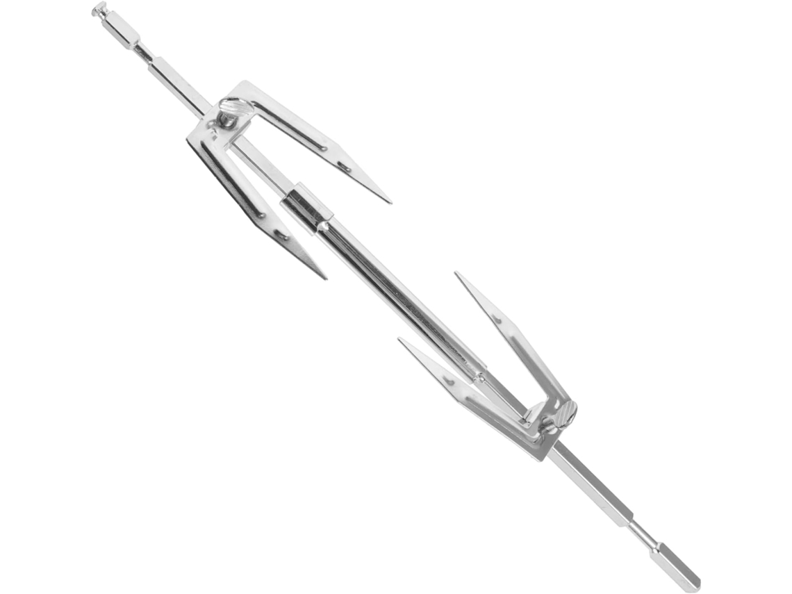 3pièces Rôtir Acier Inoxydable Para Poulet Entier Accessoire De Friteuse À Barbacoa Rotatif ...
