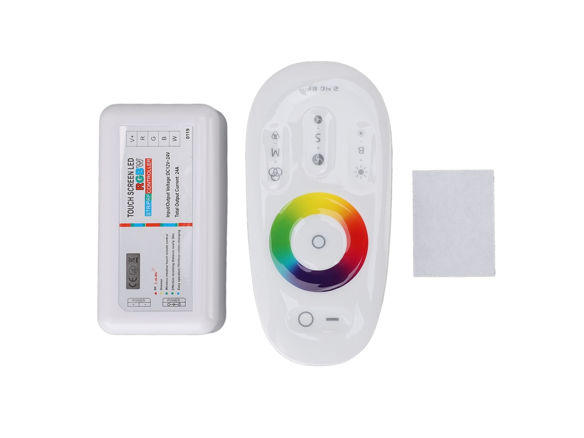 2026-controlador Inalámbrico Rf 2.4ghz Para Led Rgb, Dimmer Con Toque, Para Tiras Led Rgb, Dc 12-24v